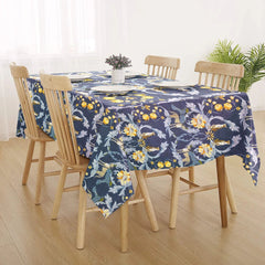 Decorative Printed Cotton Table Cover Leopards