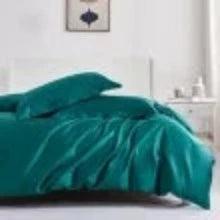 Plain Dyed Luxury Duvet Set Green - 99 Bedding Store