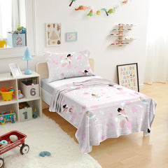 Printed Kids Bed sheet Set - Littel Princes