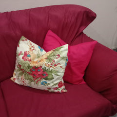 Bella Rese Red- Cushion Cover Set