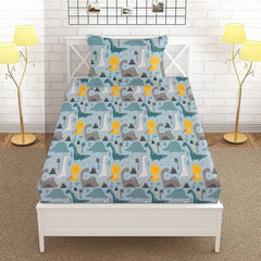 Jurassic Park Printed Kids Fitted Sheet set