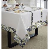 Cotton Dinning Set with Print Bordered- Sunshine