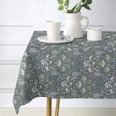Printed CottonRe Revrsable Dinning Set - Victoria Sage