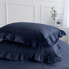 Pack of 2 Princess Pillow Cases With pleated and Ruffles