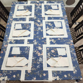 Printed Cotton Reversable Dinning Set -Night Garden