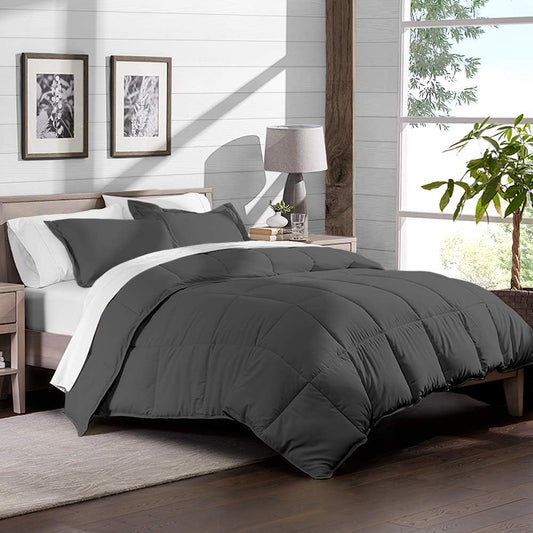Grey Summer Comforter Set