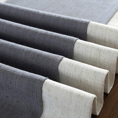 Jute Table Runner- White And Grey - 99 Bedding Store