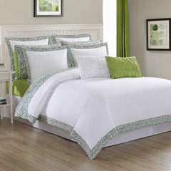 Cotton Duvet cover Set With Printed Border