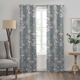 2 pcs Green Garden PRINTED BLACKOUT CURTAIN
