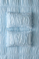 Pack of 2 Princess Pillow Cases With Pinch pleated