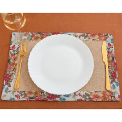Jute Dinning Set With Border- Jasmin