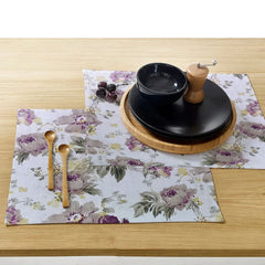 Printed Cotton Revrsable Dinning Set - Brookblad Flowral