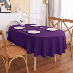 Elegant Grace Cotton Ovel Tablecloth | 100% Cotton