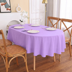 Elegant Grace Cotton Ovel Tablecloth | 100% Cotton