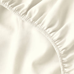 Egyptian Cotton Fitted Sheet Set- Off white