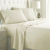 Luxury Plain Satin Bed sheet set