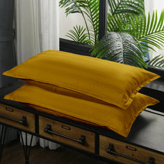 Luxury100% Egyptian Cotton Satin Stripe Duvet Cover Sets Golden - 99 Bedding Store