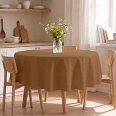 Luxe Draped Round Table Cover