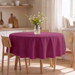 Luxe Draped Round Table Cover