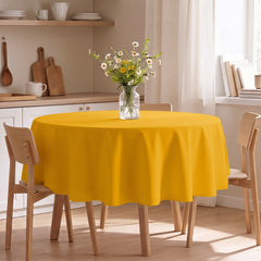 Luxe Draped Round Table Cover