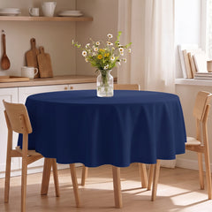 Luxe Draped Round Table Cover