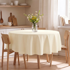 Luxe Draped Round Table Cover