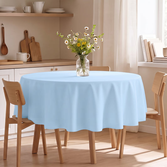 Luxe Draped Round Table Cover