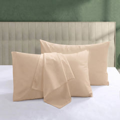 Plain Dyed Pillow Cover - Beige