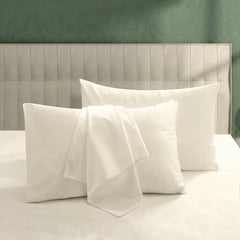 Plain Dyed Pillow Cover - Off White