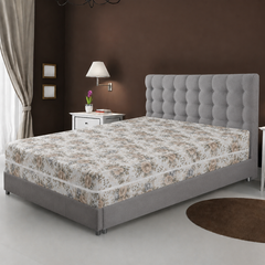 Printed Zipper Mattress Cover -