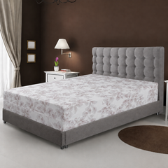 Printed Zipper Mattress Cover -