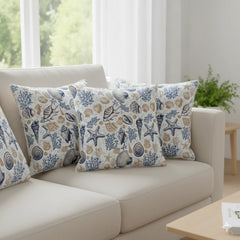 Waterproof Printed Cushion Cover Sea Life