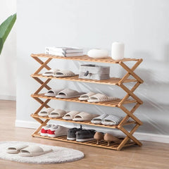 Multi Layer Fold-able Shoe Rack - 99 Bedding Store