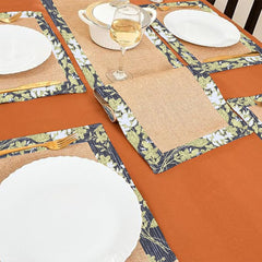 Jute Dinning Set With Border- Sunshine