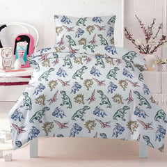 The Dino Printed Kids Comforter set