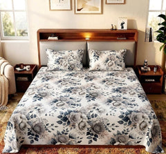 Sungardne Printed Double Bed sheet
