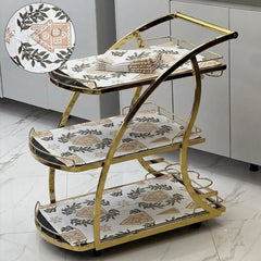 Waterproof Tea Trolley 9 Pcs Set - Home in Leafs