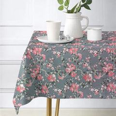 Printed CottonRe Revrsable Dinning Set - Flowrence