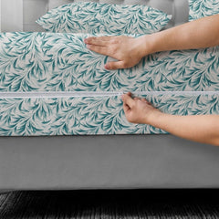 Printed Zipper Mattress Cover -