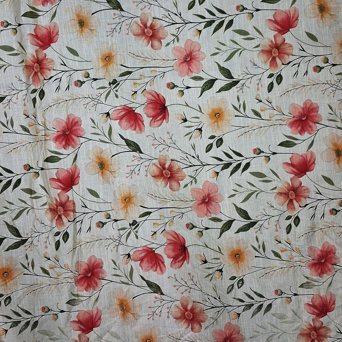 Printed Tea Trolley cover 9 Pcs Set- Summer Fresh