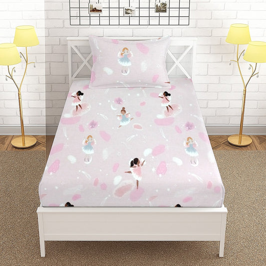 Danceing Doll Printed Kids Fitted Sheet set