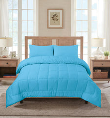 Sky Blue Summer Comforter Set