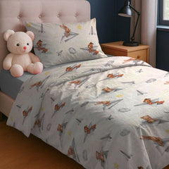 Printed Kids Duvet Cover Set - MR Tom