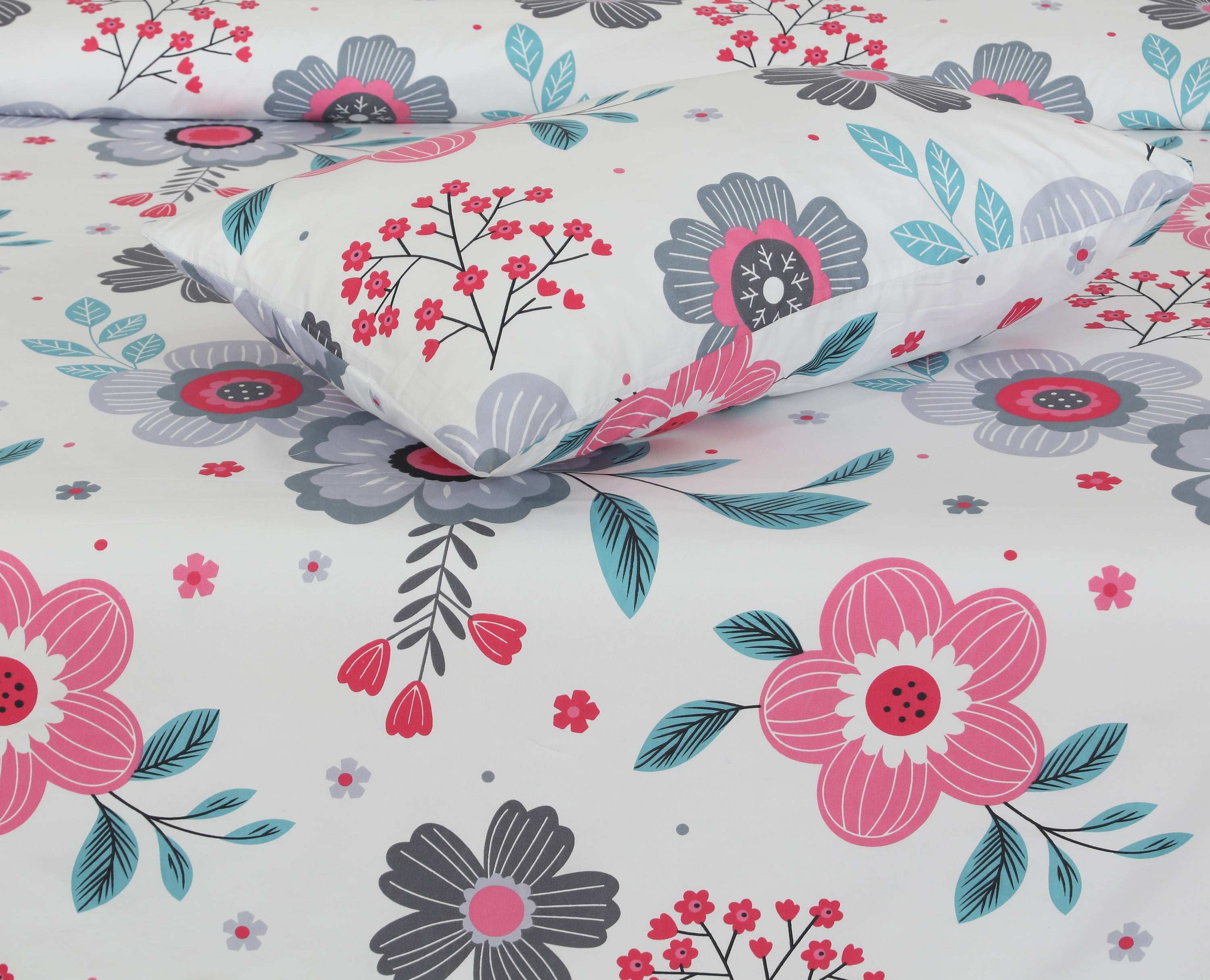 Printed Double Bed sheet Set Amelia