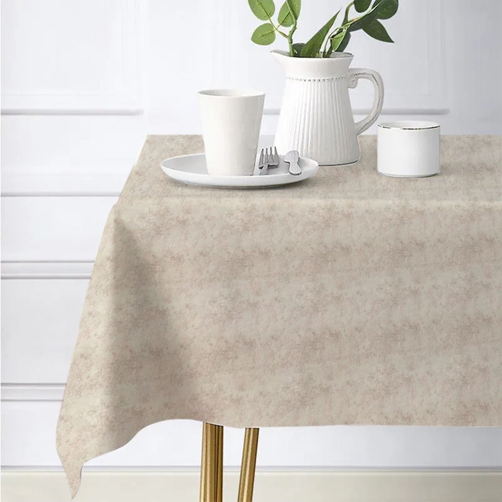 Waterproof Decorative Printed Cotton Table cover - Croft - 99 Bedding Store