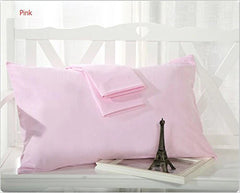 Plain Dyed Cotton Pillow Cases