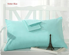 Plain Dyed Cotton Pillow Cases