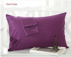 Plain Dyed Cotton Pillow Cases