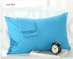 Plain Dyed Cotton Pillow Cases