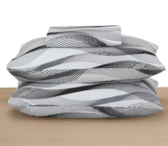 Printed Double Bed sheet Set Tryangle